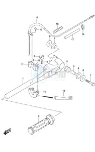 DF 2.5 drawing Tiller Handle