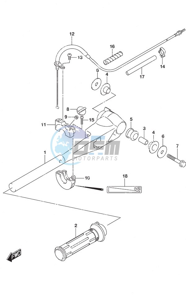 Tiller Handle