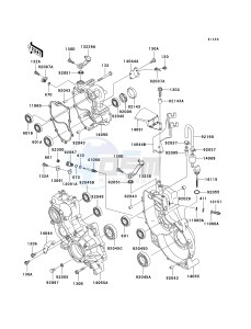 KAF 950 E [MULE 3010 TRANS4X4 DIESEL] (E8F) E8F drawing GEAR BOX