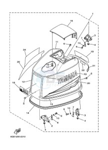 150A drawing FAIRING-UPPER