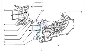 Liberty 50 2t RST drawing Crankcase