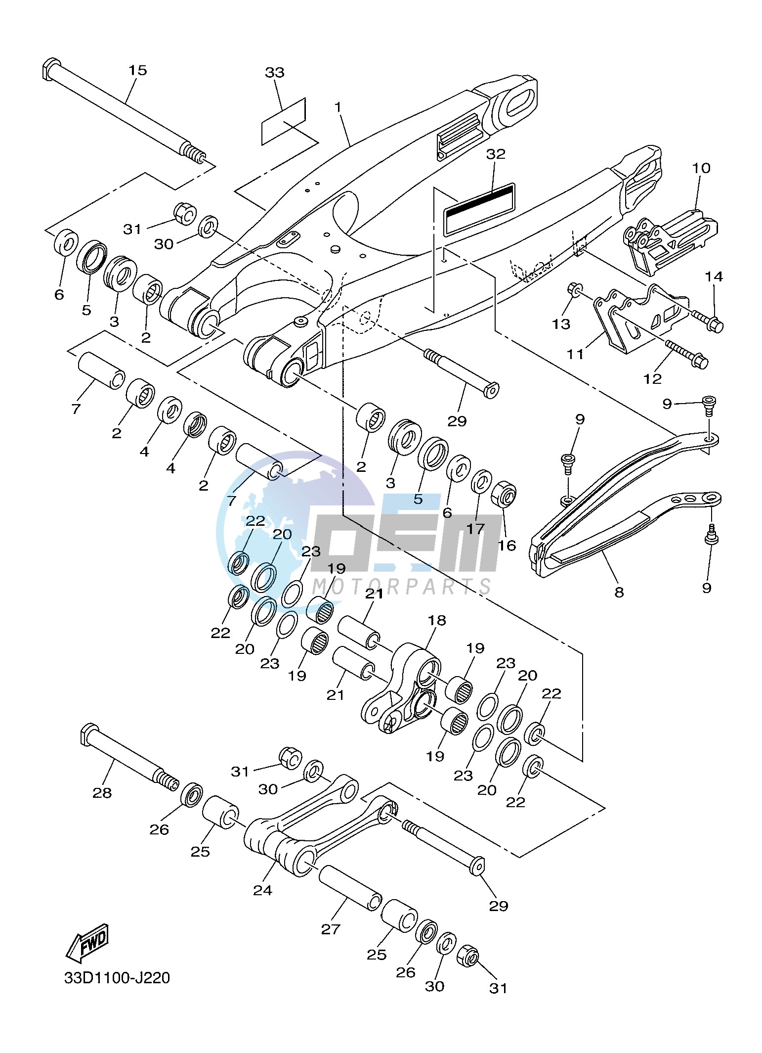 REAR ARM