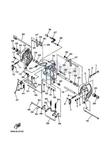 F25A drawing FRONT-FAIRING-BRACKET