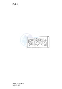 RM85 (P3-P28) drawing GASKET SET