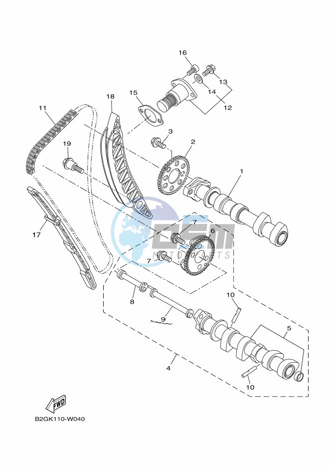 CAMSHAFT & CHAIN