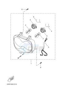 CW50LN BOOSTER (1WP5) drawing HEADLIGHT