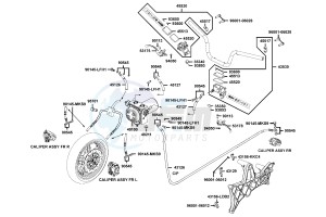 XCITING R500I drawing Brake Master Cylinder