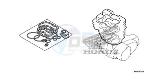 NC750SDG NC750X Europe Direct - (ED) drawing GASKET KIT A