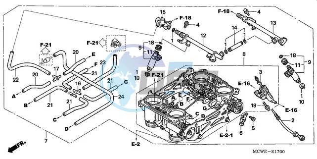 THROTTLE BODY (ASSY.)