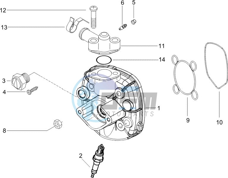 Cylinder head cover