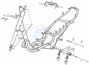 ATLANTIS CITY - 50 cc VTHAL1AE2 Euro 2 2T AC GBR drawing Frame (Positions)