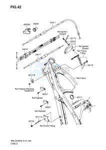 RM-Z250 (E19) drawing CABLE