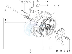 NRG 50 power DT drawing Brakes hose  - Calipers