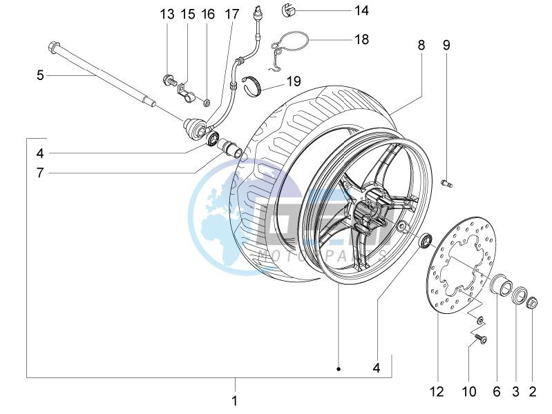 Brakes hose  - Calipers