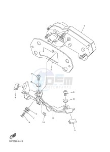 FZ8-N FZ8 (NAKED) 800 (2SH4) drawing METER