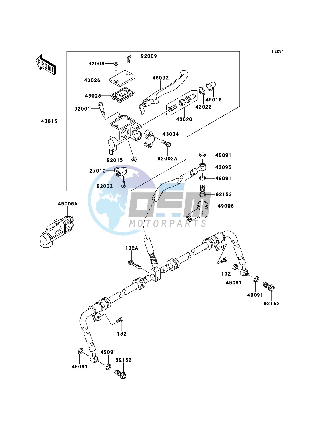 Front Master Cylinder