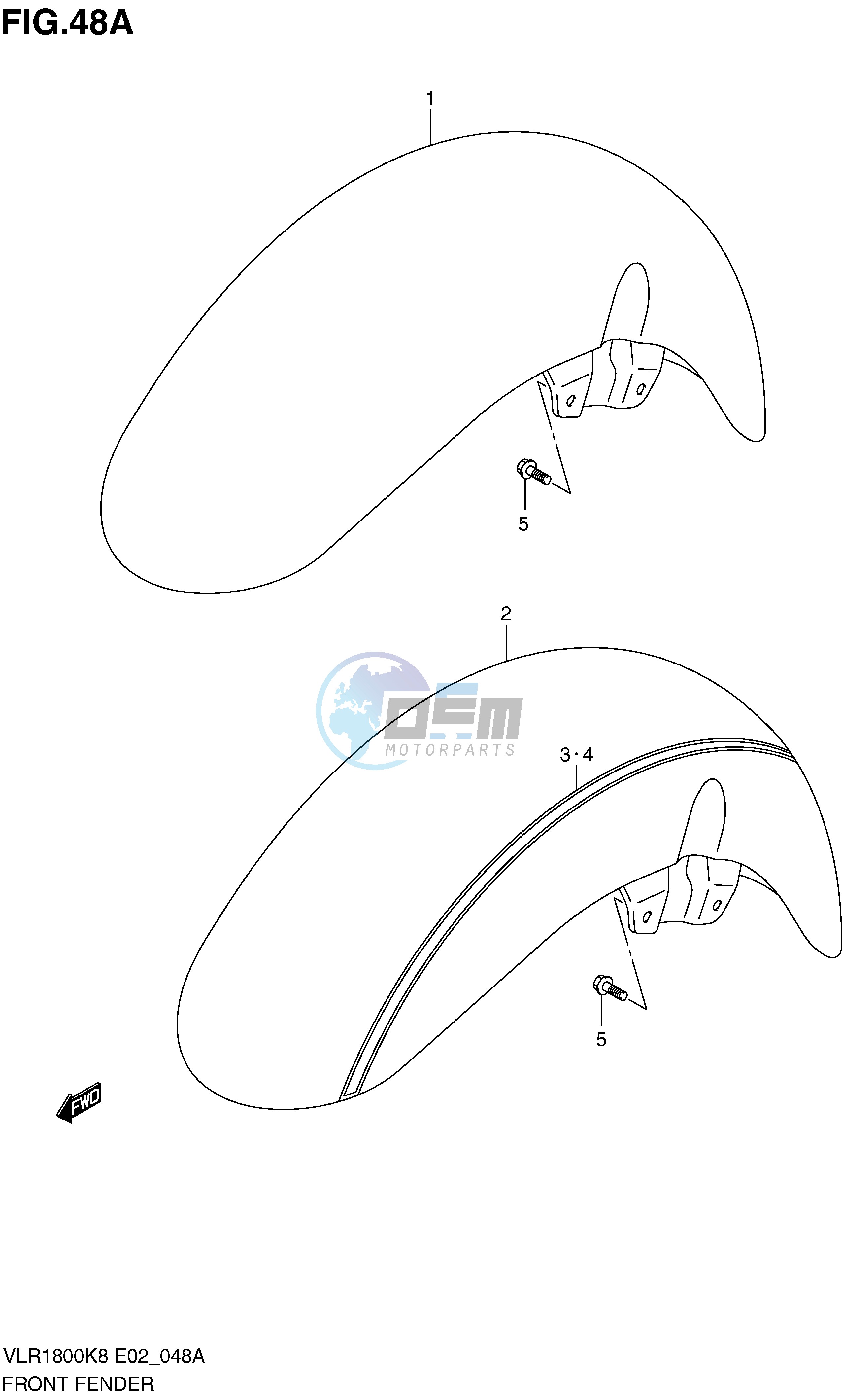 FRONT FENDER (MODEL L0)