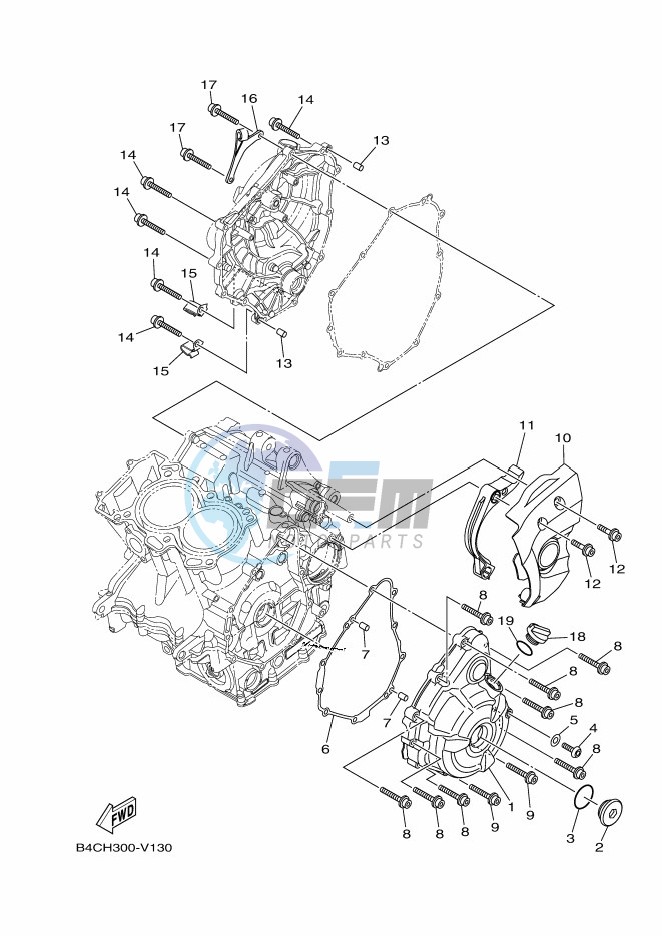 CRANKCASE COVER 1