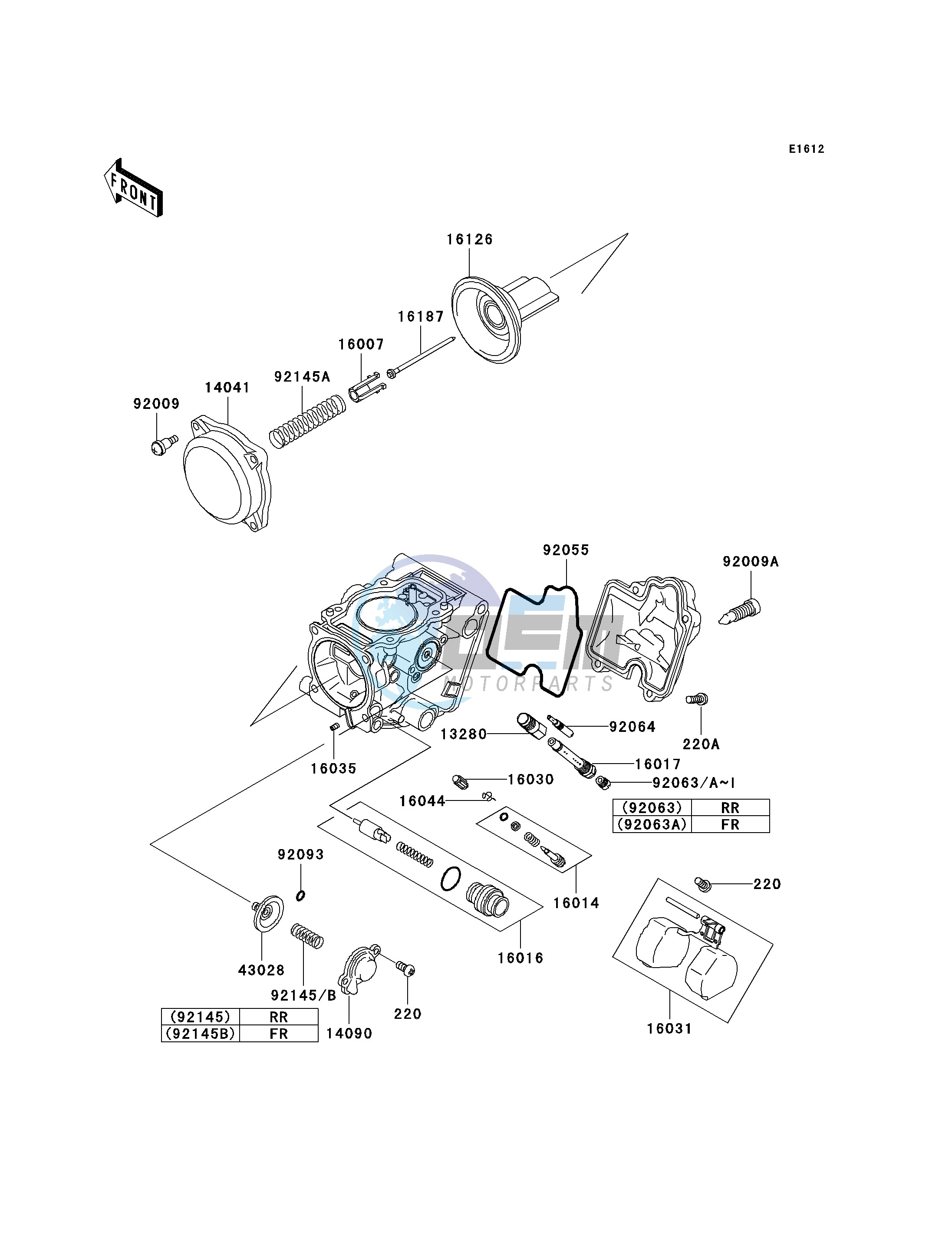 CARBURETOR PARTS