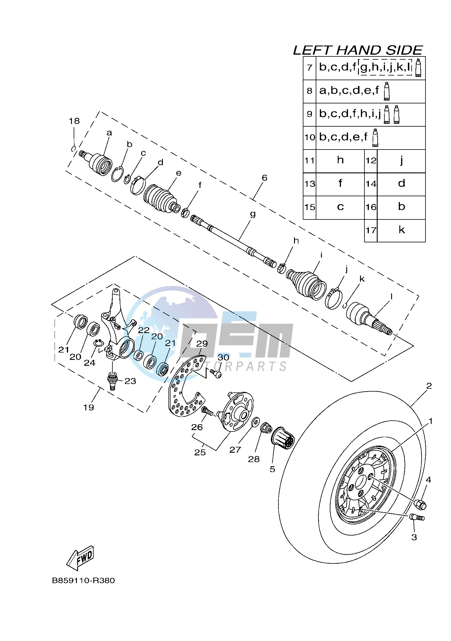 FRONT WHEEL