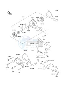 KAF 620 C [MULE 2500] (C6) [MULE 2500] drawing WATER PUMP