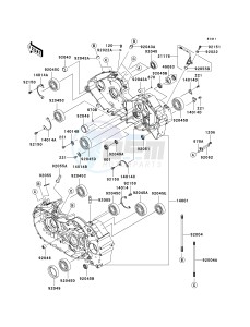 VN 2000 D [VULCAN 2000 LIMITED] (6F) D6F drawing CRANKCASE