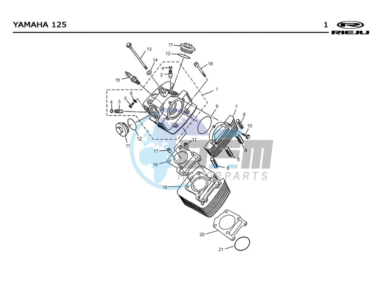 CYLINDER HEAD - CYLINDER  EURO2