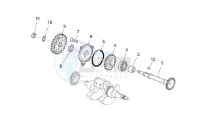 RXV 550 RXV 450-550 STREET LEGAL drawing Transmission shaft