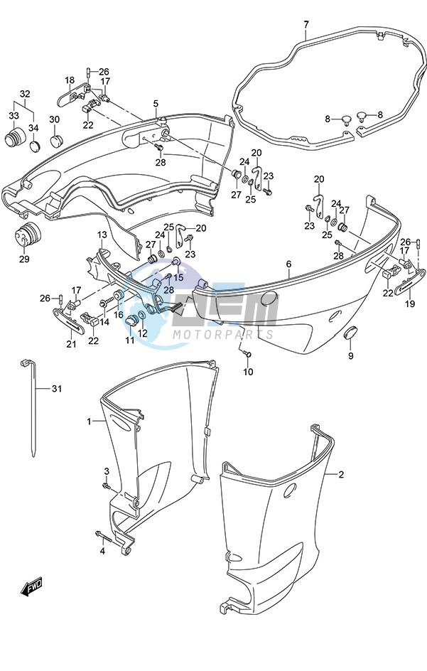 Side Cover (Model: TG/ZG)