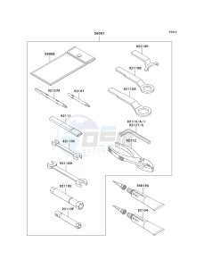 ZX 750 P [NINJA ZX-7R] (P5-P8) [NINJA ZX-7R] drawing OWNERS TOOLS