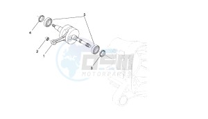 VARIANT SPORT - 50 CC VTHSBA00 2T drawing CRANKSHAFT