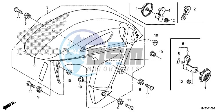 FRONT FENDER