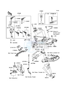 ZZR1400_ABS ZX1400D9F FR GB XX (EU ME A(FRICA) drawing Ignition Switch