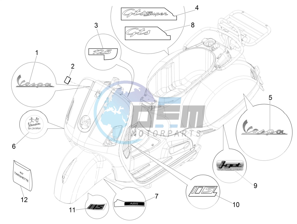 Plates - Emblems