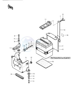 KLT 250 P [POLICE] (P1) [POLICE] drawing BATTERY CASE