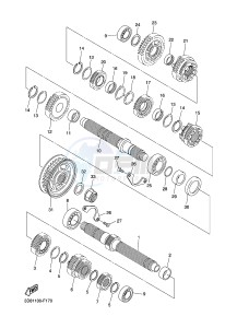 XVS1300A MIDNIGHT STAR (12C6) drawing TRANSMISSION