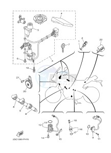 MT09TRA MT-09TRA TRACER 900 (2SCB) drawing ELECTRICAL 2