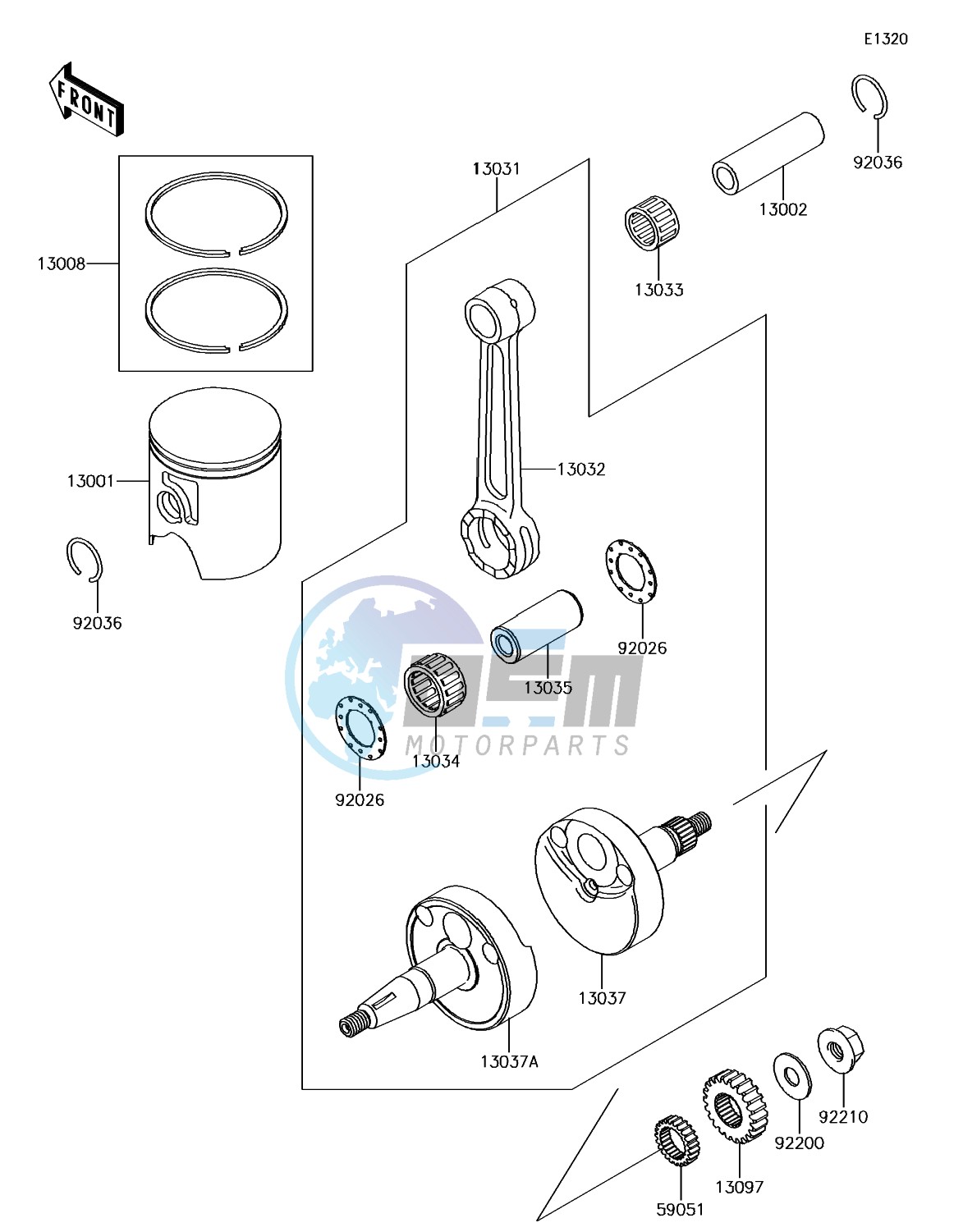 Crankshaft/Piston(s)