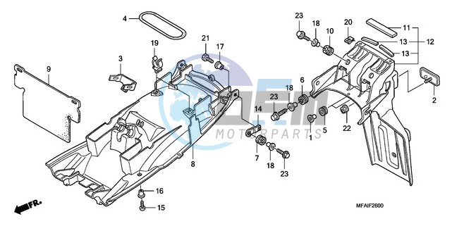 REAR FENDER