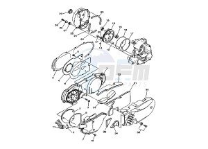 FZ8-S 800 180 drawing CRANKCASE COVER