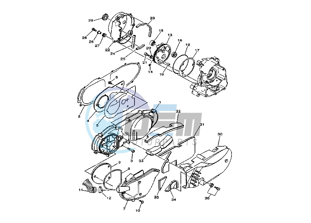 CRANKCASE COVER