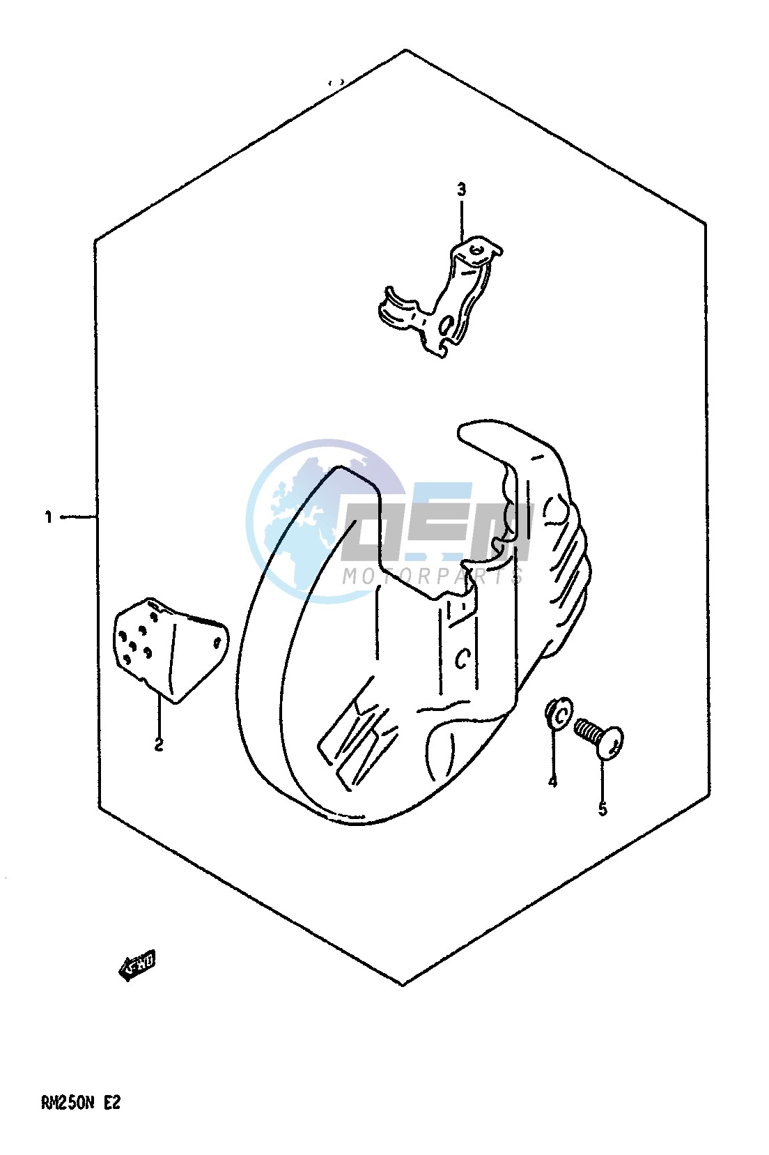 DISC COVER (MODEL K L M OPTIONAL)