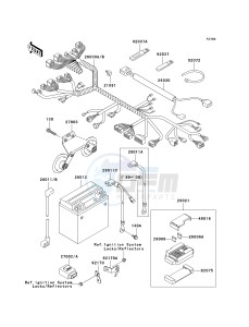 VN 1500 E [VULCAN 1500 CLASSIC] (E2-E6) [VULCAN 1500 CLASSIC] drawing CHASSIS ELECTRICAL EQUIPMENT