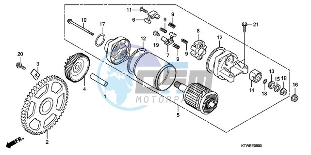 STARTING MOTOR