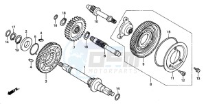 PAC16A2 RACOON drawing CRANKSHAFT