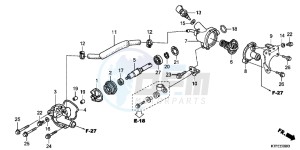 SH125C drawing WATER PUMP