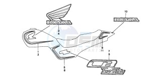 CB250 drawing STRIPE/MARK (1)