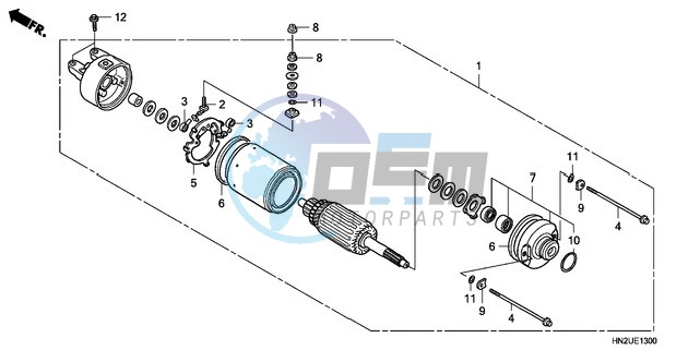 STARTER MOTOR