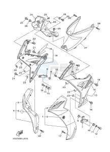 T110C (40B6) drawing LEG SHIELD