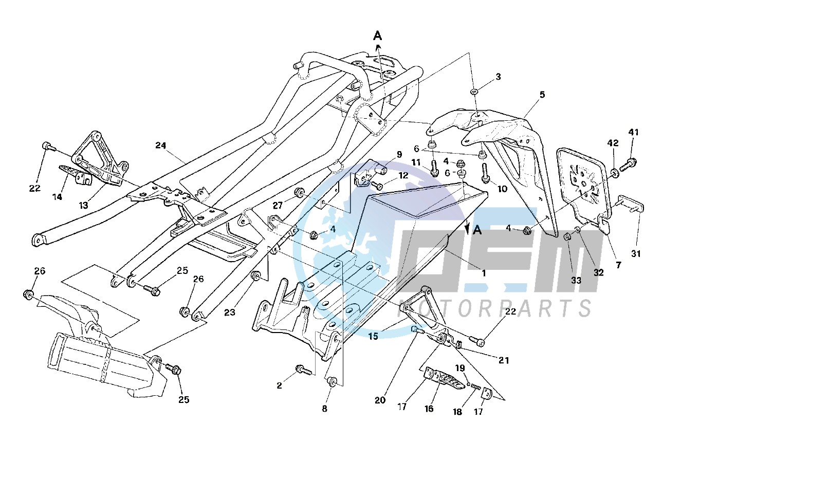 REAR FRAME